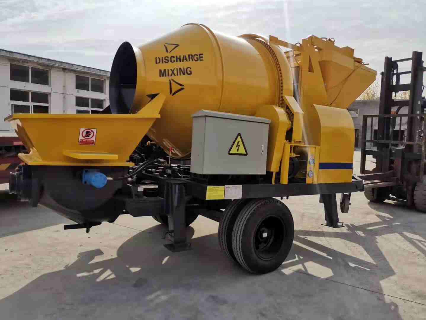 Electric mixing pump 40 drum type