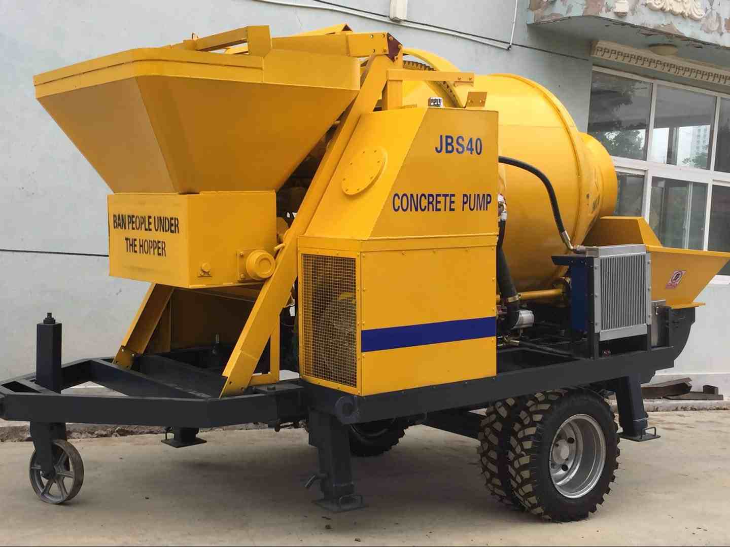 Electric mixing pump 40 drum type