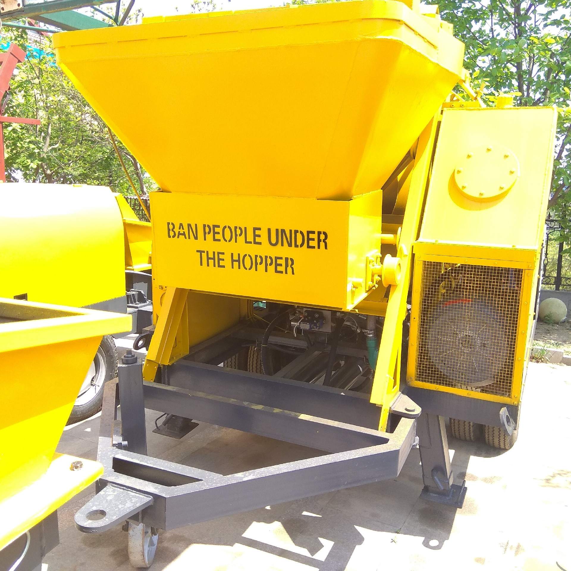 Electric mixing pump 30 drum type