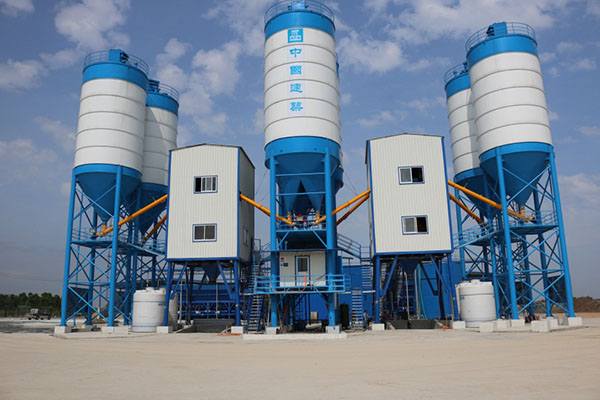 HZS180 concrete batching plant