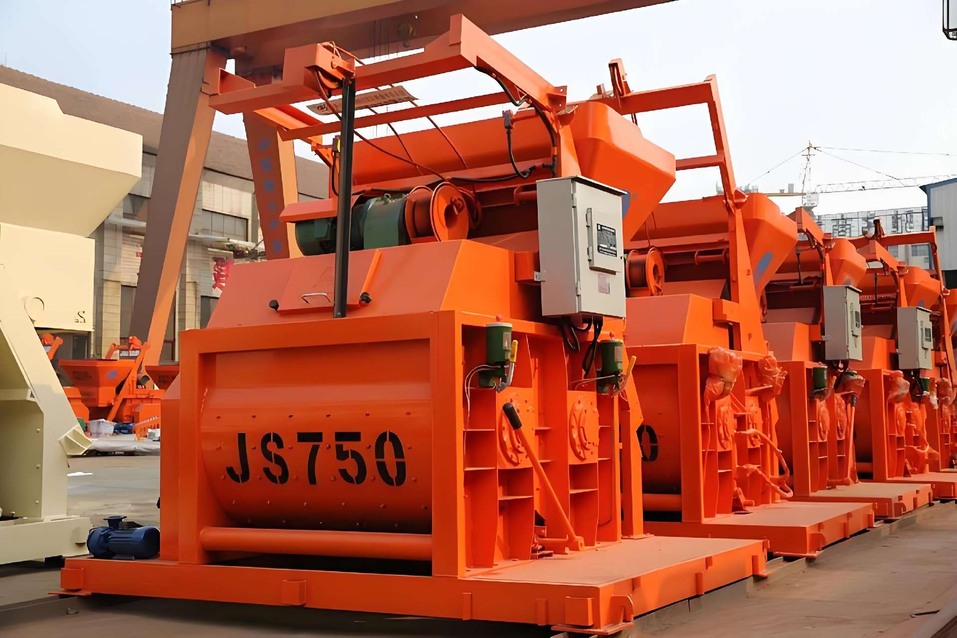 JS750 concrete mixer