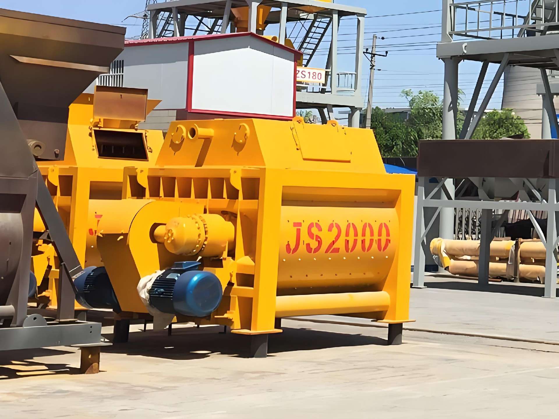 JS2000 concrete mixer