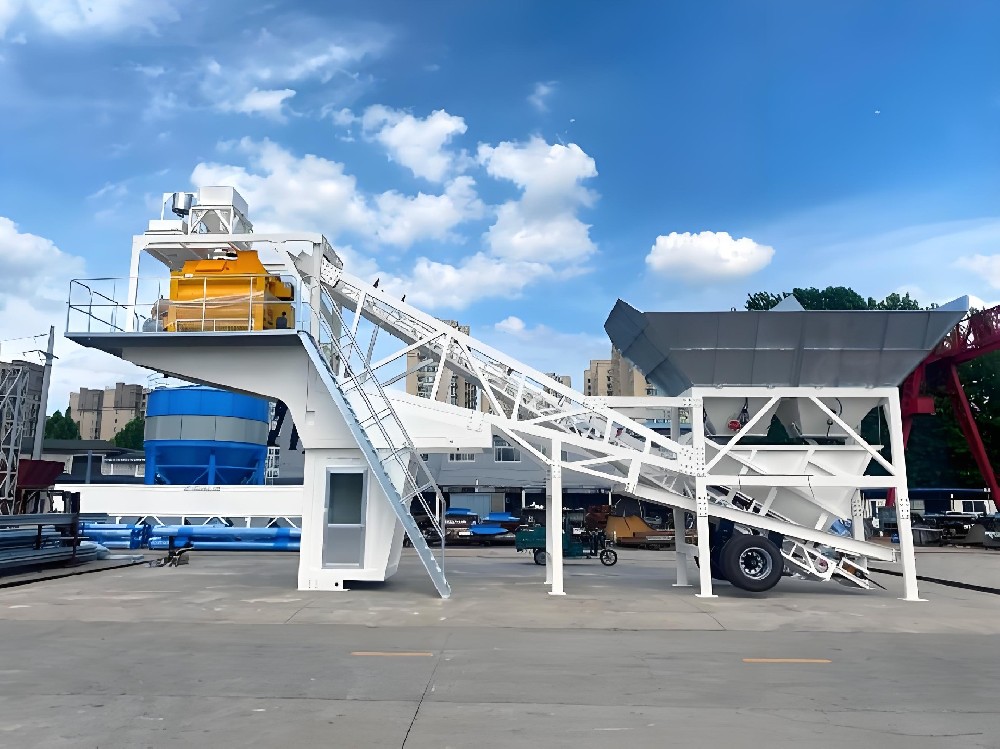 Мобильный бетонный завод