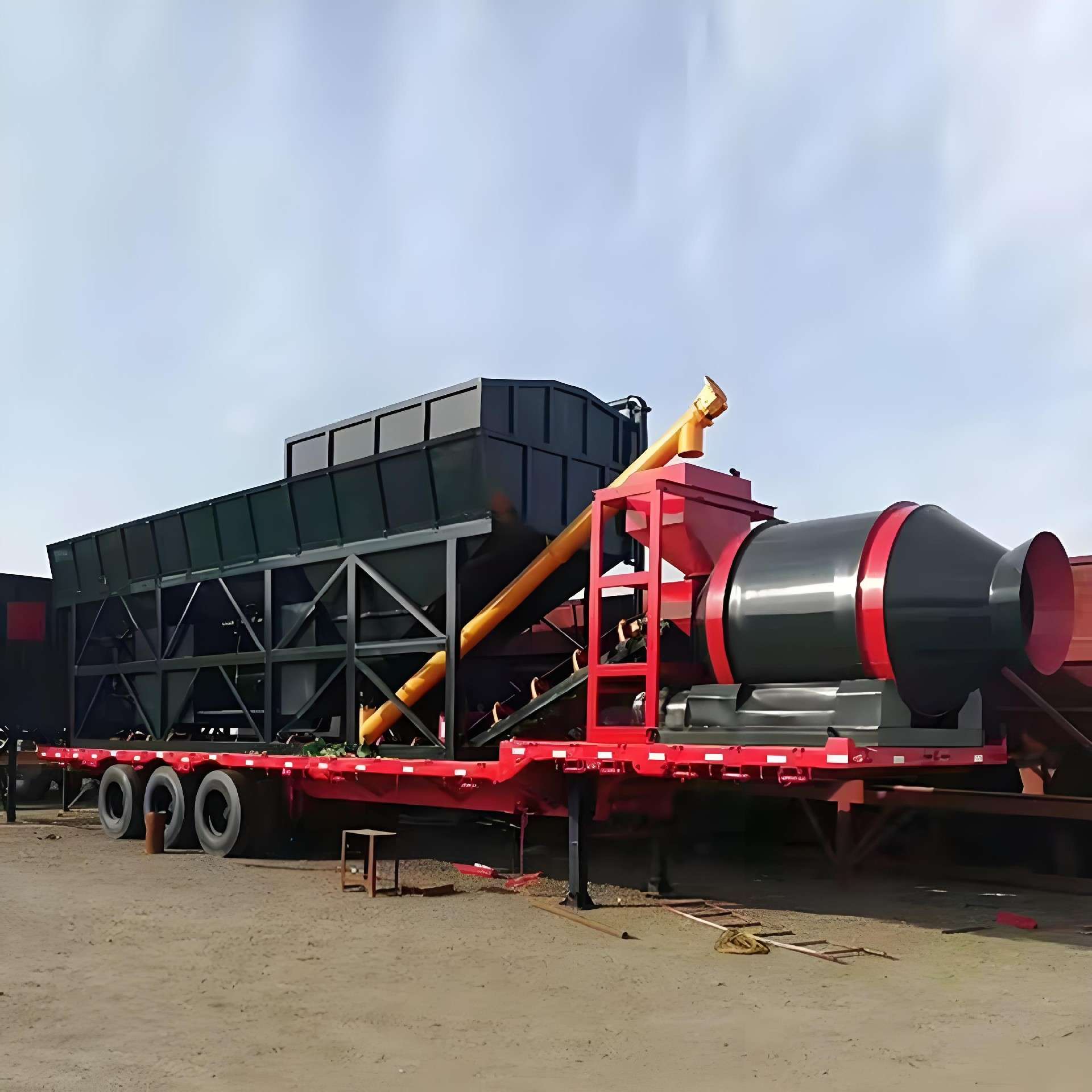 YHZS25 mobile mixing plant